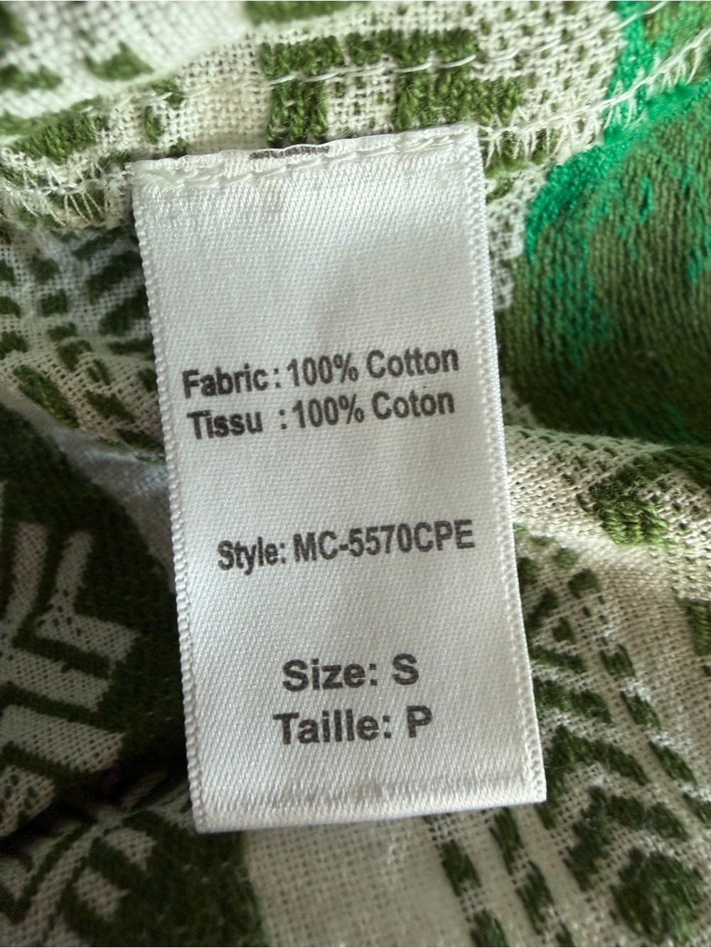 Elan Tiered White and Green Embroidered Mini Dress - Picture 9 of 11